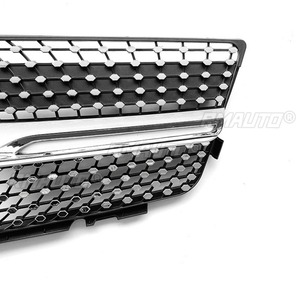 Bandes décoratives pour calandre de voiture, kit carrosserie de calandre de course, calandre avant pour Mercedes Benz GLK X204 2009-2012, pièce extérieure - Product Image 4