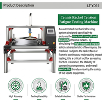 Automatic Tennis Racket Recurrent Fatigue Testing Machine GB/T 32609 Standard Durability Tester