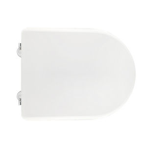 Siège de toilette pour Galassia Dream Vase Forma 7, charnières en forme de C blanches - Product Image 1