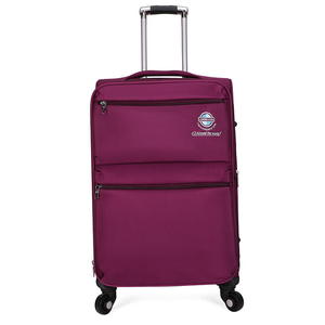 Valise simple à roulettes silencieuses de 24 pouces en tissu Oxford, avec logo imprimé, valise de voyage, sac à roulettes, valise à roulettes, bagage - Product Image 2