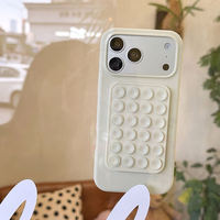 Support de téléphone portable antidérapant à ventouse magnétique puissante en silicone, portable et à fixation simple face, pour miroir et douche