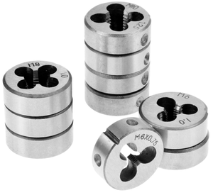 DIN382โลหะผสมเหล็กคาร์ไบด์ HSS Co5 % M1.0รอบด้ายตายตัดแตะและตายตัดรอบตัด - Product Image 1