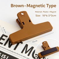 Clips magnétiques couleur macaron, pour l'apprentissage et le bureau, clips de rangement suspendus, supports pour papiers et documents, clips pour mémos