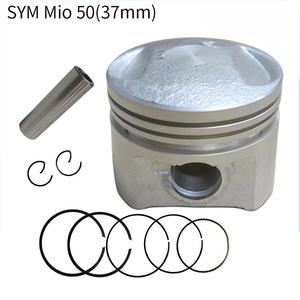 Kit pistoni moto 37mm adatto per accessori Scooter <span class=keywords><strong>SYM</strong></span> <span class=keywords><strong>Mio</strong></span> 50 XS1P37QMA 50cc13101-A1A-000 - Product Image 2