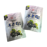 Ecologische plastic verpakkingen voor gedroogd fruit, staande pouches, voedselverpakkingen, ziplock zakken