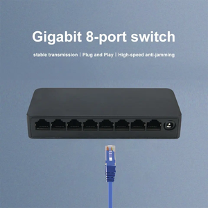 8 cổng 1000Mbps kuwfi chuyển đổi Ethernet 100Mbps tùy chỉnh 2K công nghiệp 16 gam full duplex mạng chuyển đổi cho <span class=keywords><strong>Router</strong></span> không dây - Product Image 6
