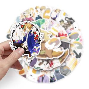 50pcs Anime Autocollants Auto-Adhésif Étanche Baiser Coupe Auto-Adhésif Étiquette Impression <span class=keywords><strong>Natsume</strong></span>'s Book Of Friends Cartoon Sticker - Product Image 6