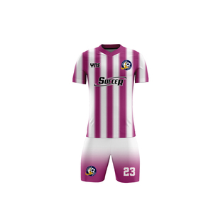 Maglia <span class=keywords><strong>da</strong></span> Calcio Invernale Personalizzata per Uomo Adulto Viola e Bianca Uniforme <span class=keywords><strong>da</strong></span> Futsal 100% Poliestere ad Asciugatura Rapida Traspirante di Alta Qualità - Product Image 2
