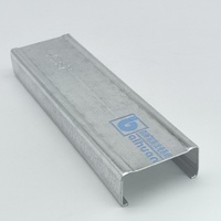 Profilés en acier galvanisé pour ossature de plafond en acier léger, composants de grille de plafond pour cloisons sèches