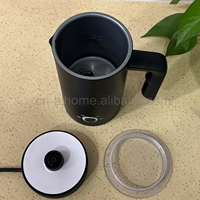 AIHOME Mousseur à lait 4-en-1 haute vitesse 500W avec poignée