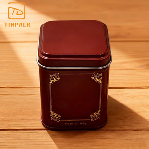 Square <strong>Tin</strong> Can Packaging for <strong>Tea</strong> Loose <strong>Tea</strong> Storage <strong>Tin</strong> Can Wholesales Matcha <strong>Tea</strong> <strong>Caddy</strong> <strong>Tins</strong> - Product Image 1