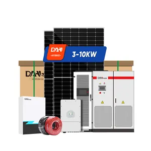 Batterie hybride de système solaire de balcon 6kW 8 kW 10 kW systèmes solaires résidentiels