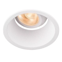 Spot encastré orientable à LED COB dimmable 24V 18W 2500K 360° pour maison et bureau