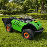 Tondeuse à gazon télécommandée professionnelle tout-terrain pour ferme, jardin, verger