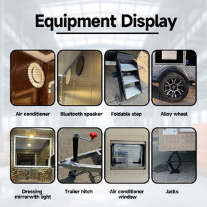 Toilettes portables personnalisées de haute qualité, <span class=keywords><strong>location</strong></span> de caravane, remorque avec salle de bain, toilettes portables de remorque - Product Image 5