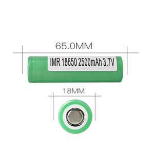 Lityum pil Li Ion 18650 25R 2500mAh <span class=keywords><strong>3</strong></span>.6V LiNiMnCoO2 katot 20A Max deşarj akımı elektrikli aletler için - Product Image 5