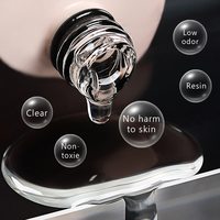 BOZLIN Hema Free 15ml Soak Off UV LED Peelable Clear Easy Peel Off Base Coat pour vernis à ongles en gel