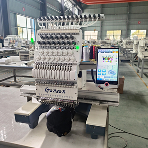 Machine à broder Dahao A15 PRO à tête unique pour usage domestique, pour la broderie de logos sur casquettes et chemises, état neuf, composant moteur principal - Product Image 1