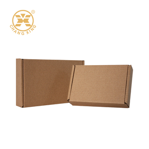 Biểu tượng tùy chỉnh đồng bằng vận chuyển các tông phẳng Hộp bao bì giấy Hội Đồng Quản trị Kraft bưu phẩm Bao bì hộp sóng - Product Image 4