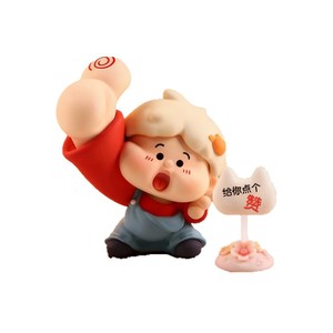 ฟิกเกอร์การ์ตูนรุ่ยเจียแบบกล่องสุ่ม 6 ชิ้น พร้อมรุ่นลิมิเต็ด ของตกแต่งโต๊ะทำงาน ของสะสม ของขวัญสำหรับตกแต่งบ้าน - Product Image 5