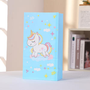 Vente en gros bon marché Mini emballage écologique de bonbons artisanaux Sac cadeau de <span class=keywords><strong>mariage</strong></span> personnalisé en papier pour fête d'anniversaire Gavor Goodie pour enfants - Product Image 5