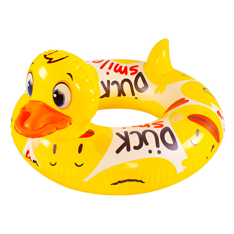 Custom Circle Thickened White Blue Rubber Unicorn Doll Tire Tube Kids Baby Children Adult Inflatable Swim Ring Toy Float