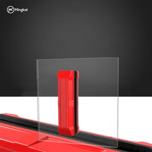 Escurridor de limpieza de Asistente de ventana para vidrio de doble cara Limpiador de ventanas rojo de lujo magnético de alta calidad de 15-26mm