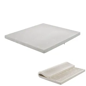 Natura新鲜-天然乳胶可拆卸可洗覆盖床垫OEM/ODM定制颜色尺寸真空压缩包装盒装