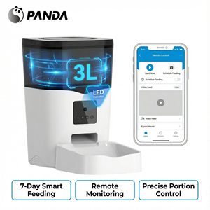 पर्यावरण के अनुकूल आधुनिक स्मार्ट पालतू कटोरे मोबाइल फोन रिमोट कंट्रोल मात्रात्मक भोजन मशीन कुत्तों के लिए स्वचालित - Product Image 2