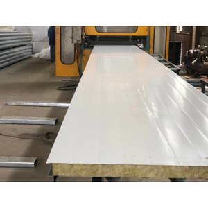 Tegole metalliche sandwich in lana <span class=keywords><strong>di</strong></span> roccia e alluminio impermeabili, pannelli isolanti in alluminio <span class=keywords><strong>per</strong></span> tetti <span class=keywords><strong>di</strong></span> magazzini - Product Image 2