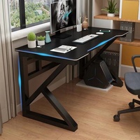 Bureau de jeu en bois réglable et extensible, élégant et simple, nouvelle table d'ordinateur portable en métal pour la maison ou l'école