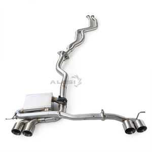 Kit d'échappement sport unilatéral pour <span class=keywords><strong>BMW</strong></span> 118i <span class=keywords><strong>E87</strong></span> 2.0T 2006-2010, silencieux de course en acier inoxydable SUS304 - Product Image 1