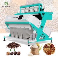 Rijst Sojabonen Placer Goud Rijst Kleur Sorteermachine Kleine Sorteermachine Grote Hoeveelheid Machine voor Sesamzaad