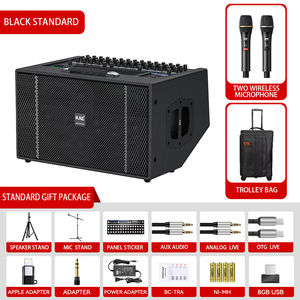 Chuyên nghiệp 10-inch DJ điện hộp loa hoạt động âm thanh 3 chiều cho những người đam mê âm nhạc di cân bằng đầu ra Stereo - Product Image 2