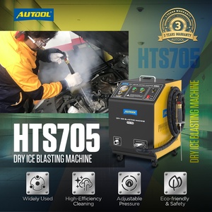 Machine de nettoyage par sablage à glace sèche AUTOOL HTS705 110V 220V pour voitures, nettoyeur de carbone AUTOOL HTS705 - Product Image 2