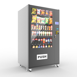 Máquinas de venta de bebidas de autoservicio de negocios las 24 horas, máquina expendedora de aperitivos y bebidas, máquina expendedora de aperitivos - Product Image 5