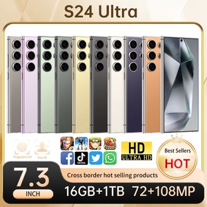 Téléphone intelligent Android débloqué Big Screen S24 Ultra Global Edition 16 Go + 1 To, 6800 mAh, Qualcomm 8, double SIM - Product Image 5