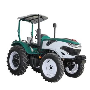 Produsen langsung menyediakan traktor kecil dengan backhoe dan pemuat depan