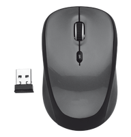 Souris de jeu sans fil gris sidéral 2,4 GHz, ergonomique symétrique, pour joueurs professionnels, DPI réglable avec récepteur USB, OEM
