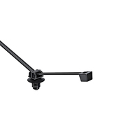 Attaches de fixation pour câbles FT6-L/2 pièces avec clip de câble / Boucle de fixation séparée pour faisceau de câblage automobile / Supports de câbles style Hellermann
