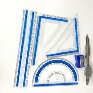 Best Selling 9pcs Super Marshal Metal Math Mathematical Instrument Set for Grade Students Super Marshal Set - Product Image 4