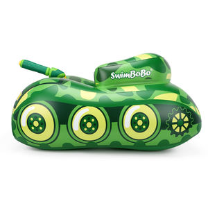 Swimbobo <span class=keywords><strong>Anneau</strong></span> <span class=keywords><strong>de</strong></span> piscine <span class=keywords><strong>gonflable</strong></span> vert pour bébé, jouet d'été pour l'extérieur, siège flottant pour enfants, pour la <span class=keywords><strong>natation</strong></span>, divertissement aquatique pour enfants - Product Image 6