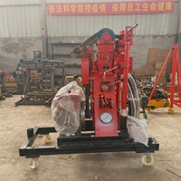 Foreuse sur chenilles 50Y, profondeur 50m, portable, moteur diesel hydraulique, multifonctionnelle, pour exploration géologique et prélèvement de sols