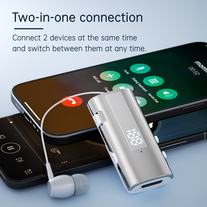 Casque d'écoute professionnel <span class=keywords><strong>K92</strong></span> V6.0 Lavalier Appel 30h/Musique 50h Rappel par vibration Affichage numérique LED avec micro Écouteur sans fil - Product Image 5