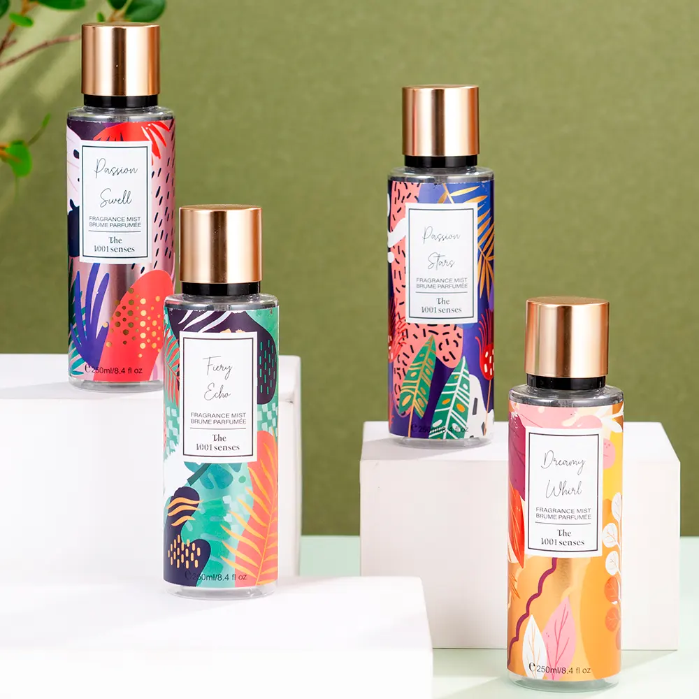 2024 produk baru parfum kualitas tinggi parfum wanita desainer semprotan badan wewangian kabut bodi 250ml