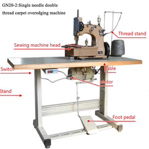 Single Needle Carpet Overlock Overedging <b>Sewing</b> Machine GN20-2 - Product Image 4