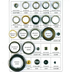 Yüksek kaliteli pirinç/demir renkli giysi halkalar 3mm-60mm yuvarlak nikel-çanta ayakkabı giyim için ücretsiz kaplama-toptan - Product Image 1