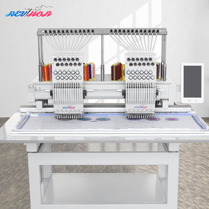 Máquinas de Coser Industriales Computarizadas Multifuncionales para Bordado, Máquina de Bordar de 2 Cabezas para Camisetas - Product Image 3