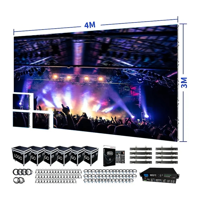Outdoor New Trend Full Color Display 250*250 4K P4.81 13s LED Screen Module