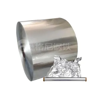알루미늄 호일 종이 용기 가방 원료 1024 8011 8079 주방 의료 패키지 알루미늄 호일 롤 홀더